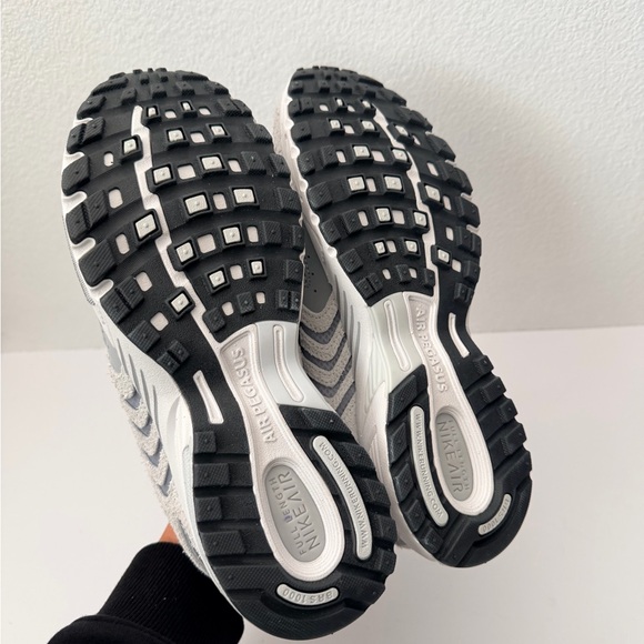 Nike Air Pegasus 2005 Shoes Suede Pure Platinum/Wolf Grey/Summit White Sz 9 - Picture 6 of 7